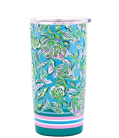 Lilly Pulitzer Chick Magnet Stainless Steel Thermal Tumbler