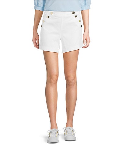 Lilly Pulitzer Eliska Stretch High Rise Side Button Shorts