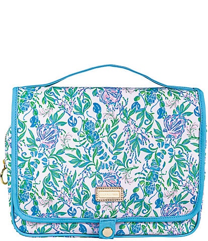 Lilly Pulitzer Floral Hanging Toiletry Bag