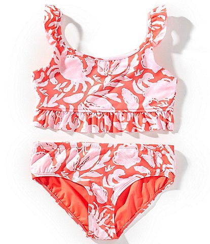 Lilly Pulitzer Little/Big Girls 4-14 Chrissy Bikini UPF 50+ Swimsuit