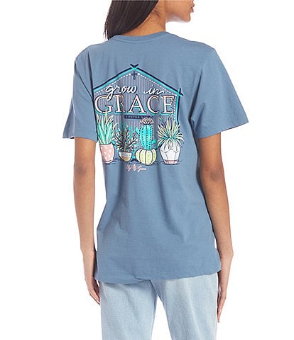 Lily Grace Grow In Grace Graphic Pocket Tee