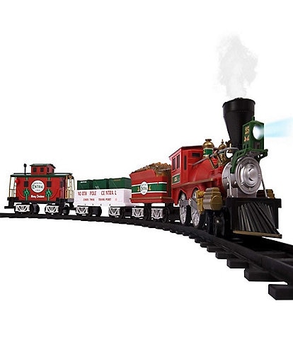 Lionel North Pole Central Battery Operated Ready-To-Play Train Set with Bluetooth