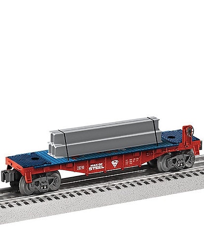 Lionel Superman Steel I-Beam Train Flatcar