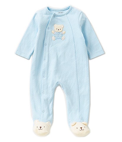 Little Me Baby Boys Preemie-12 Months Cute Bear Footie Coverall