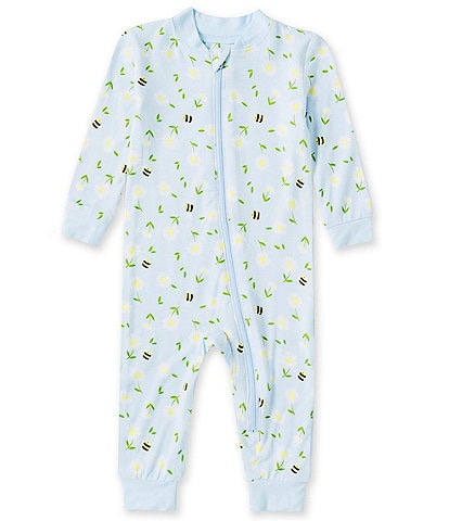 Little Me Baby Girls 12-24 Months Long-Sleeve Daisy Coveralls