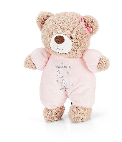 Little Me Baby Girls Welcome To The World Plush Bear