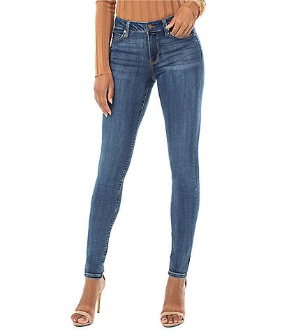 Liverpool Los Angeles Abby Mid Rise Skinny Leg Denim Jeans