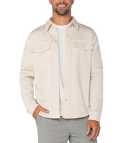 Liverpool Los Angeles Flap Pocket Long Sleeve Easy Overshirt