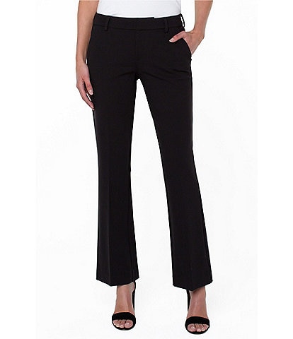 NECHOLOGY Work Pants For Women OfficeWomen's Petite Kelsey Straight Leg  Trouser in Super Stretch Ponte Hot Pink Small 