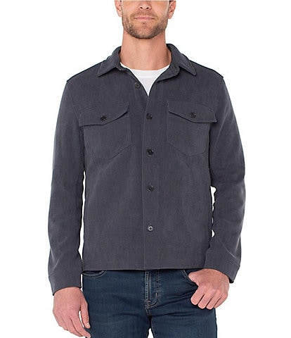 Liverpool Los Angeles Long Sleeve Corduroy Shacket