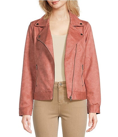 Dillards ladies hot sale leather jackets