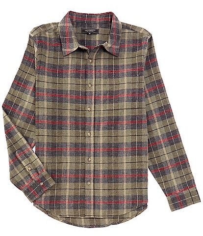 Liverpool Los Angeles Long Sleeve Plaid Woven Shirt