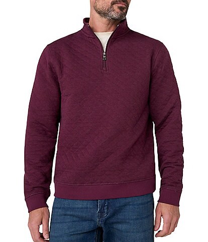 Liverpool Los Angeles Quarter Zip Quilted Pullover