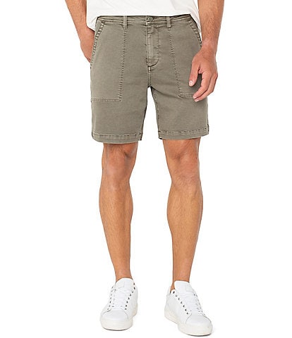 Liverpool Los Angeles Trouser 8" Inseam Twill Shorts