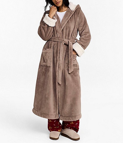 LL.Bean Hooded Wicked Plush Robe
