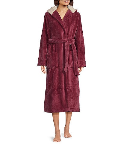 LL.Bean Hooded Wicked Plush Robe