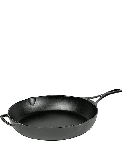 Lodge Cast Iron Blacklock 12#double; Lightweight Skillet