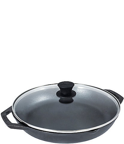 Lodge Cast Iron Chef Collection 12 Inch Everyday Pan