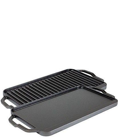Lodge Chef Collection 19.5" x 10" Cast Iron Reversible Grill/Griddle