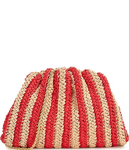 Loeffler Randall Bailey Raffia Clutch
