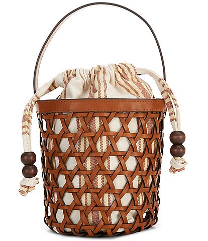 Loeffler Randall Laith Crochet Top Handle Bag
