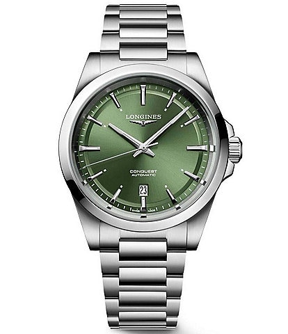 Longines Men's Conquest Automatic Stainless Steel Bracelet Watch