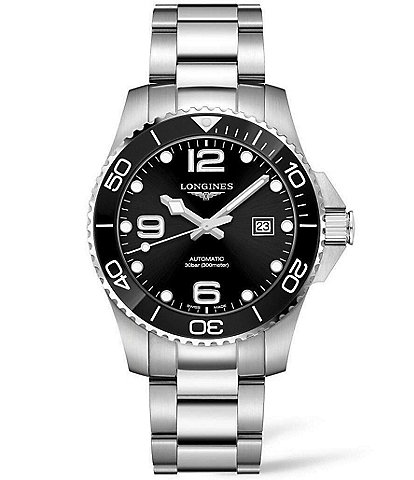 Longines Men's Hydroconquest Automatic Stainless Steel Bracelet Watch