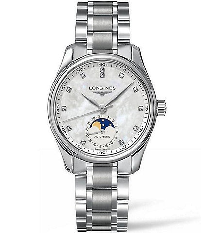 Longines Women's Master Collection Automatic Stainless Steel Bracelet Watch