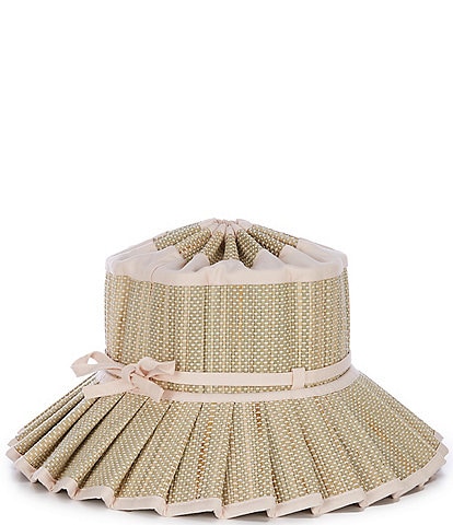 Lorna Murray Whitehaven Vienna Weave Pleated Sun Hat