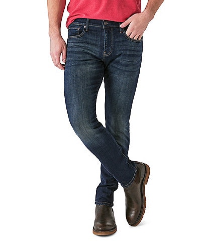 Lucky Brand 410 Athletic Straight Jean - Men's Pants Denim Straight Leg  Jeans in Meanders - Yahoo Shopping