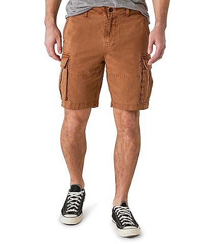 Lucky Brand 9#double; Inseam Classic Canvas Cargo Shorts