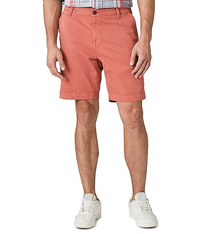 Lucky Brand 9" Inseam Twill Flat Front Shorts