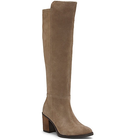 Lucky Brand Bonnay Knee-High Suede Boots