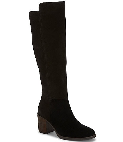 Lucky Brand Bonnay Knee-High Suede Boots