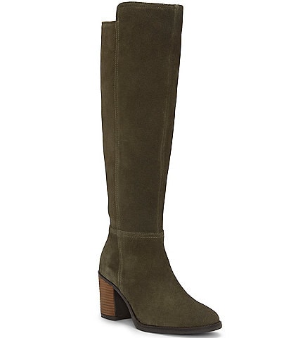 Lucky Brand Bonnay Knee-High Suede Boots