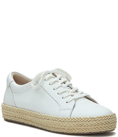 Lucky Brand Coilin Leather Espadrille Platform Sneakers