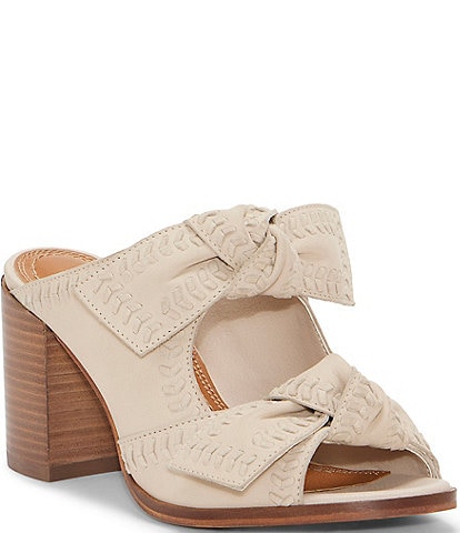 Lucky Brand Dynah Knotted Leather Sandals
