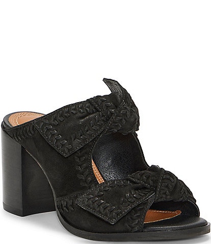 Lucky Brand Dynah Knotted Leather Sandals
