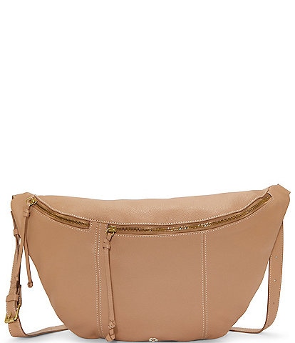 Lucky Brand Feyy Gold Hardware Leather Sling Bag
