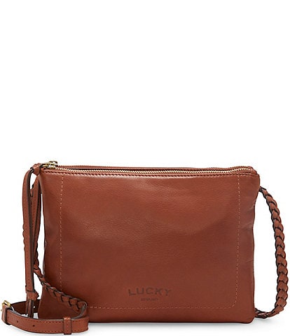 Lucky Brand Jema Leather Crossbody Bag