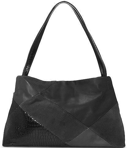 Lucky Brand Jema Leather Patchwork Shoulder Bag