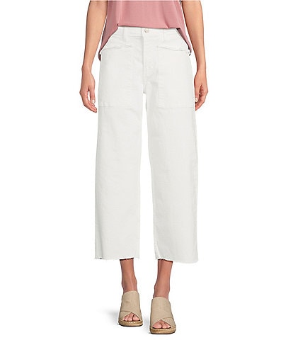 Lucky Brand Legend Stretch Denim High Rise Wide Leg Jeans
