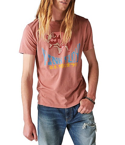 Lucky Brand Pink Floyd 77 Short Sleeve Graphic T-Shirt