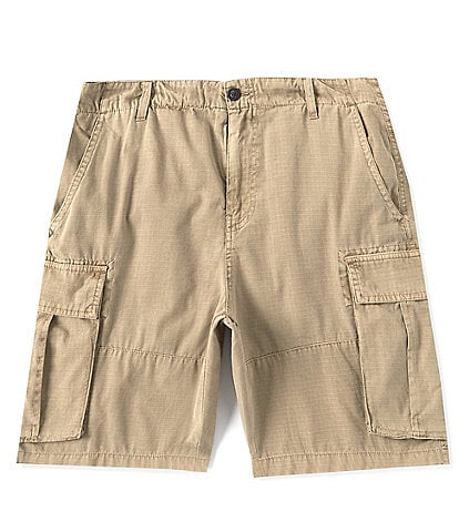Lucky Brand Ripstop 9#double; Inseam Woven Cargo Shorts