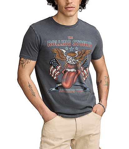 Lucky Brand Rolling Stones Eagle Short Sleeve T-Shirt