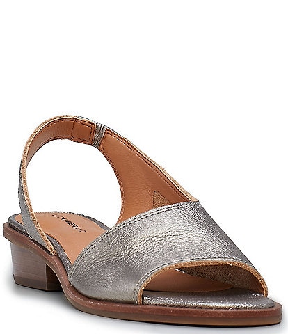 Lucky Brand Safello Leather d'Orsay Sandals