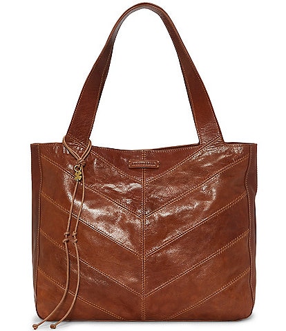 Lucky Brand Sash Chevron Leather Tote Bag