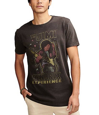 Lucky Brand Short Sleeve Jimi Hendrix T-Shirt
