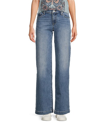 Lucky Brand Sweet Wide High Rise 5-Pocket Jeans