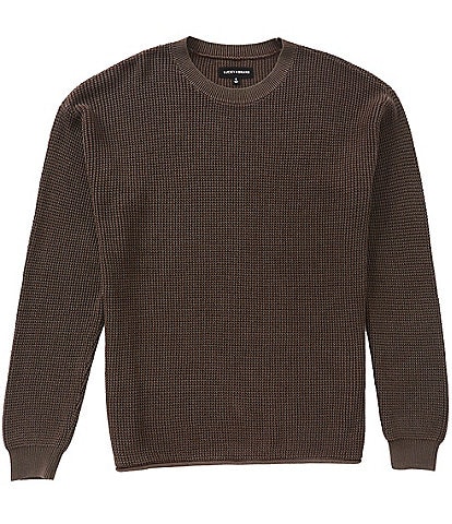 Lucky Brand Washed Textured Sweater
